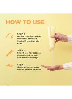 Design.ME BOUNCE.ME Curl Balm by DESIGNME | Curl Cream for Curly Hair with Nourishing Argan Oil | Wave, Coil, and Curl Defining Cream | Sulfate Free and Paraben Free Curling Cream for Curly Hair, (8.5 Fl Oz)  - Image 3