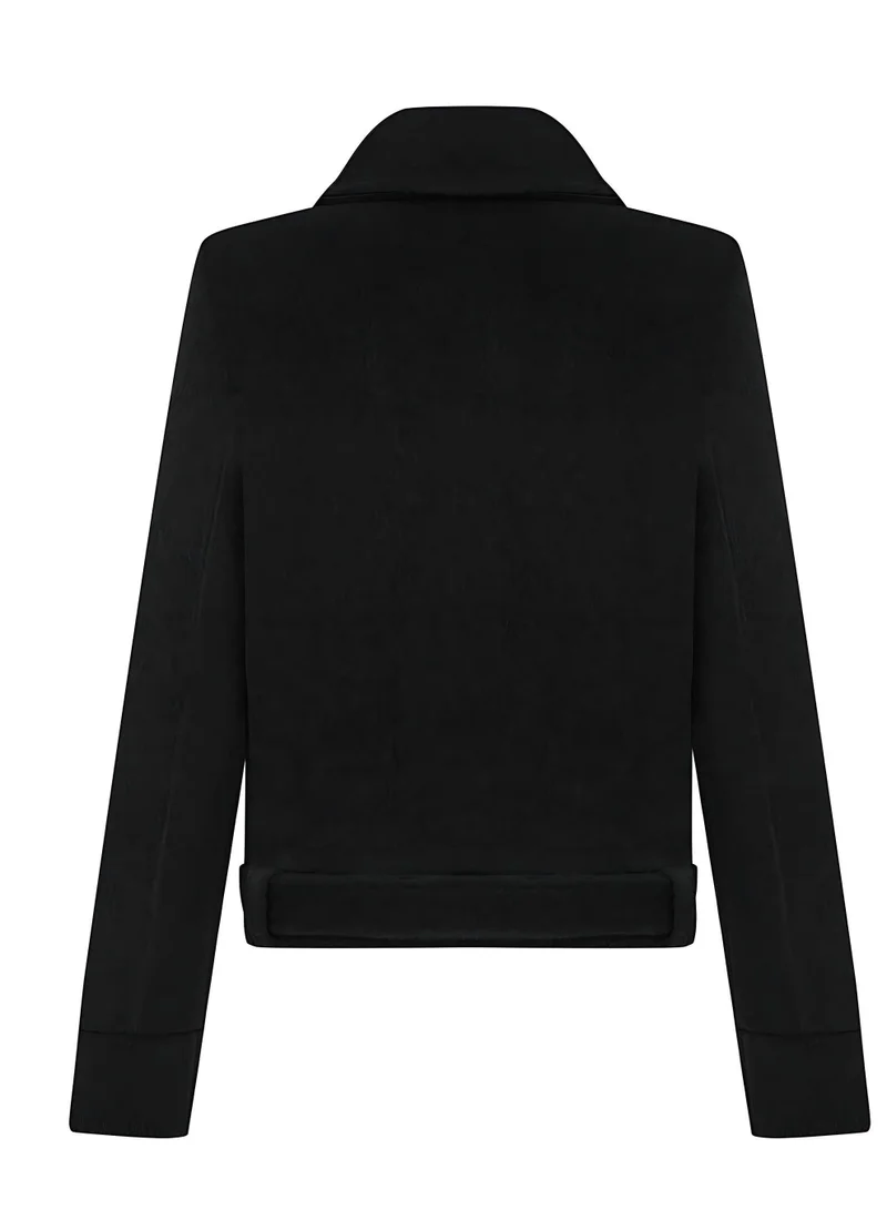 Nocturne Padded Shirt Collar Coat