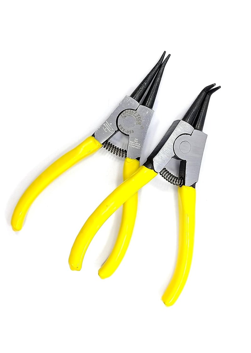 PERFECT TECH 122MM/5" Circlip Plier/ 5" Snap Ring Lock Plier (External Bend & External Straight) - Image 1