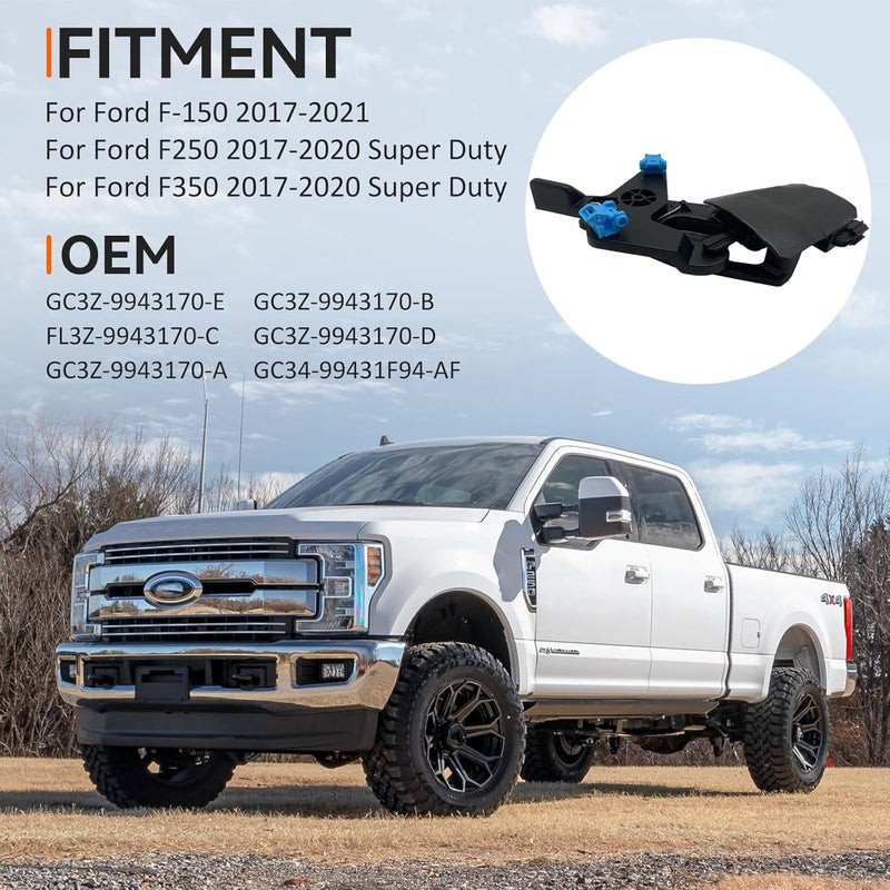 C-Tzu محرك قفل باب الخلفي الكهربائي C-Tzu GC3Z-9943170-E لسيارات فورد F150 و F250 و F350 (2017-2021) - Image 4