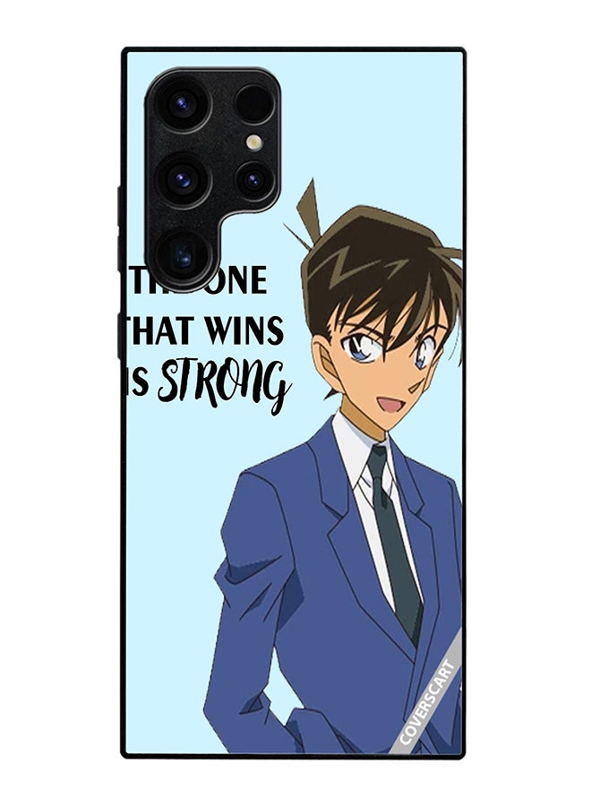 COVERSCART Protective Case Cover For Samsung Galaxy S22 Ultra 5G Detective Conan Design Multicolour
