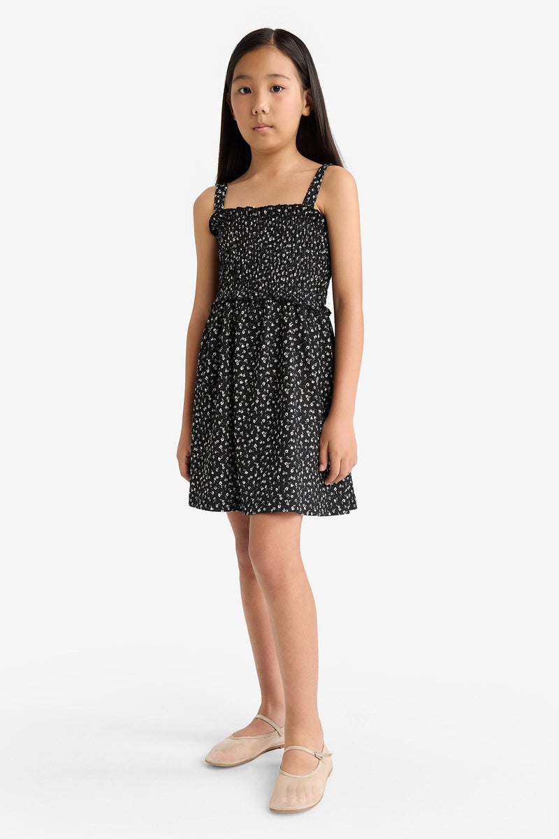 ديفاكتو فستان محبوك بدون أكمام بقصة عادية للبنات - Image 4