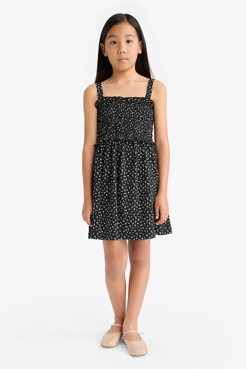 ديفاكتو فستان محبوك بدون أكمام بقصة عادية للبنات - Image 3