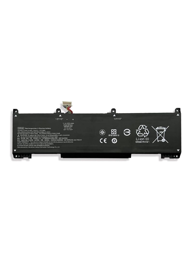 ماكس باور بطارية كمبيوتر محمول RH03XL TPN-DB0B لأجهزة HP ProBook 430 440 445 450 630 640 650 G8 ZHAN 66 Pro 14 G4 Series M02027-005 HSN-Q28C HSN-Q27C M01524-2B1 M01524-541 M01524-2C2 11.4 فولت 45 وات في الساعة - Image 1