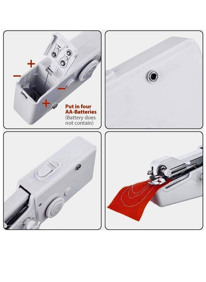 ELTRAZONE Handy Stitch Mini Sewing Machine Portable Handheld Beginner Sewing Products Handy Stitching Device - Image 4