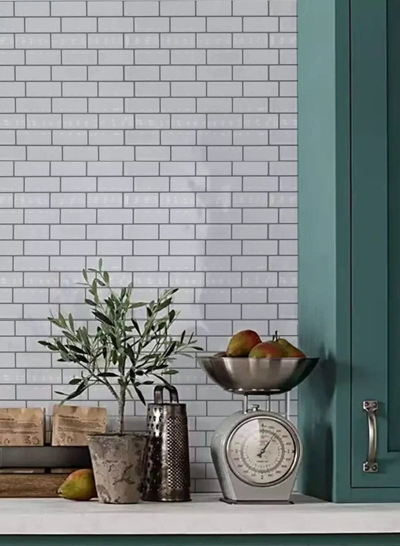 قطعة واحدة من ملصقات ورق الحائط المقاومة للماء بنمط الطوب الإيبوكسي  - Image 3