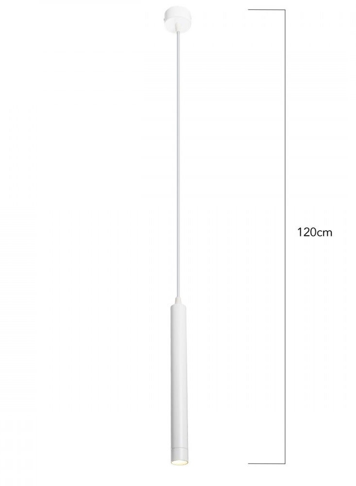 يوكاندل مصابيح ليد معلقة اسطوانية الشكل لون أسود - Image 4