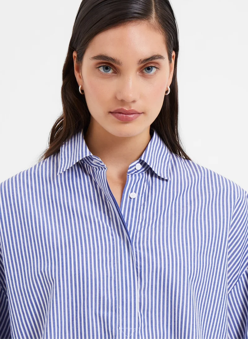 French Connection Rhodes Pop Striped Shirt