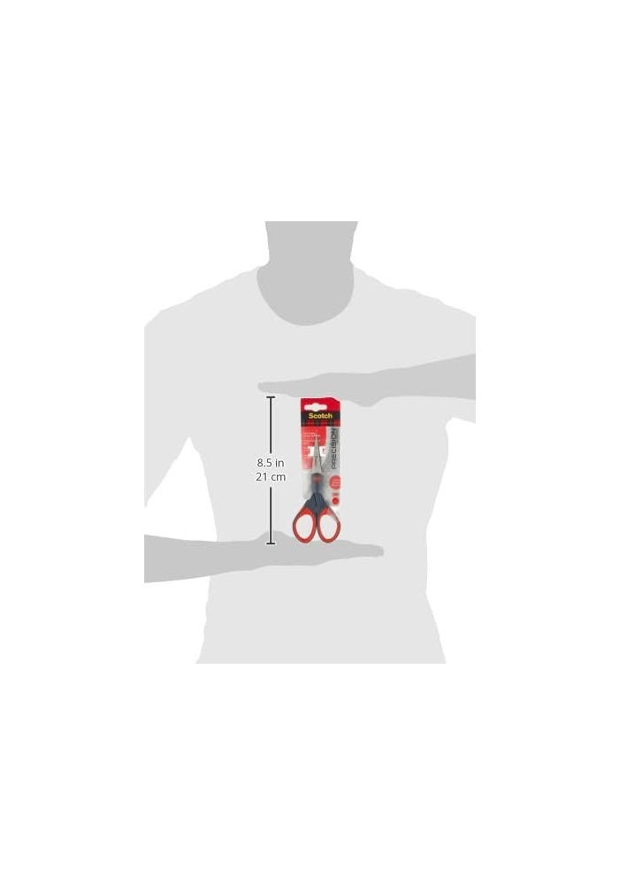Scotch Precision Scissors 6 in (15 cm) - Stainless Steel Blades with Ergonomic Comfort Grip - Image 3