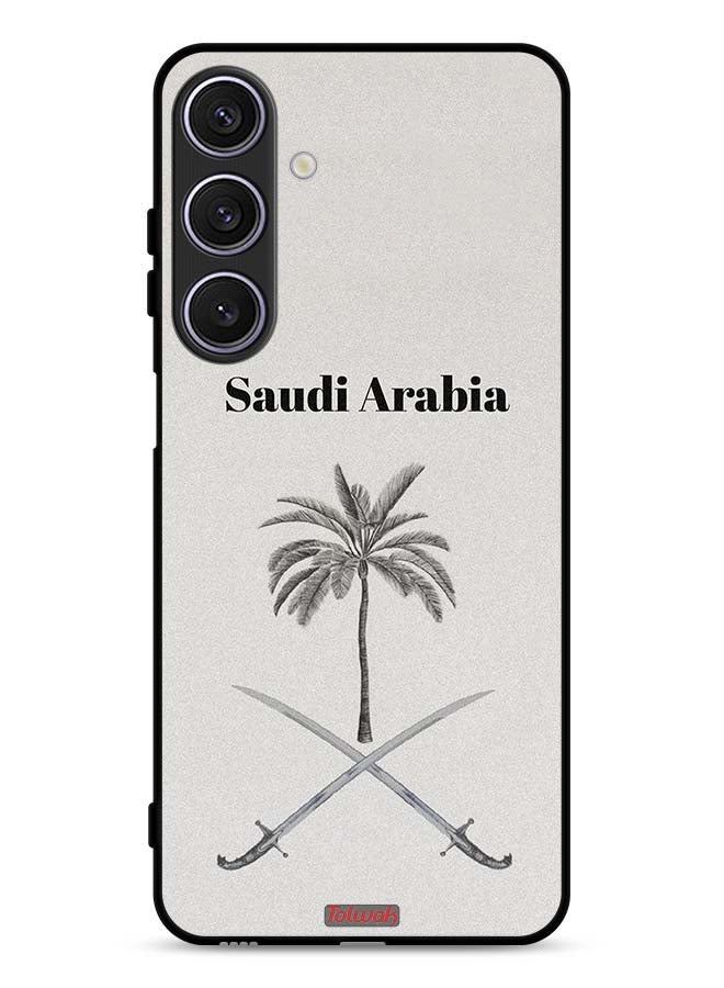 Tolwak غطاء حماية لجهاز سامسونج جالاكسي A17 - فن علامة المملكة العربية السعودية