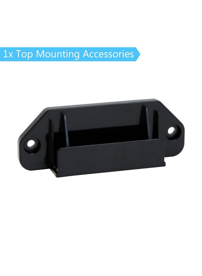 KISKIZ Retractable Baby Gate Replacement Parts (Black) Hardware Full Set Wall Mounting Accessories with Brackets Anchors and Screws - Image 5