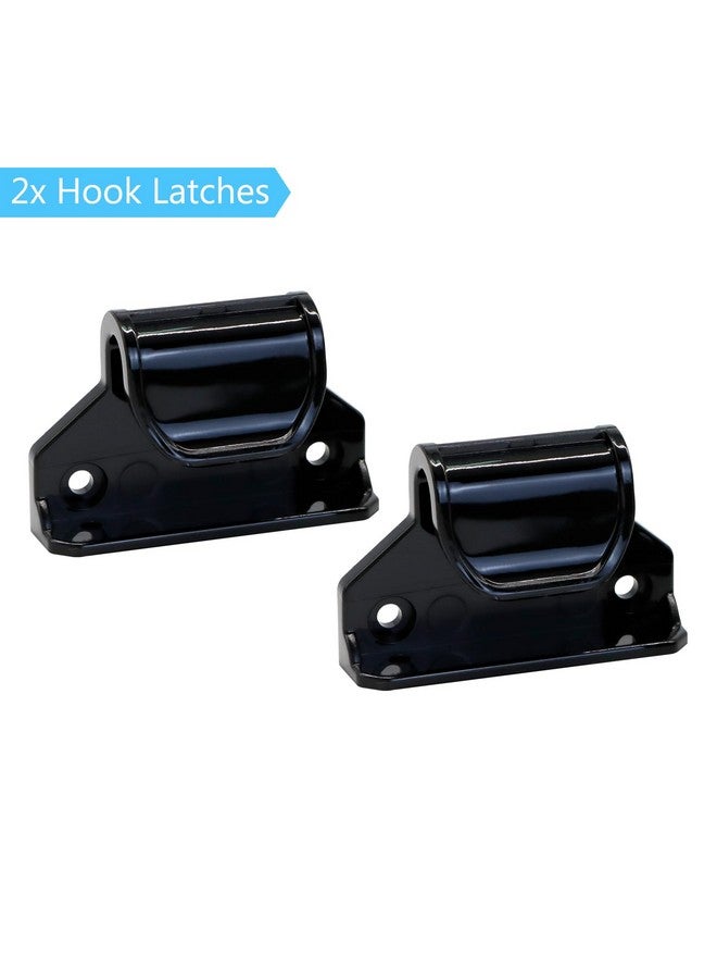 KISKIZ Retractable Baby Gate Replacement Parts (Black) Hardware Full Set Wall Mounting Accessories with Brackets Anchors and Screws - Image 3