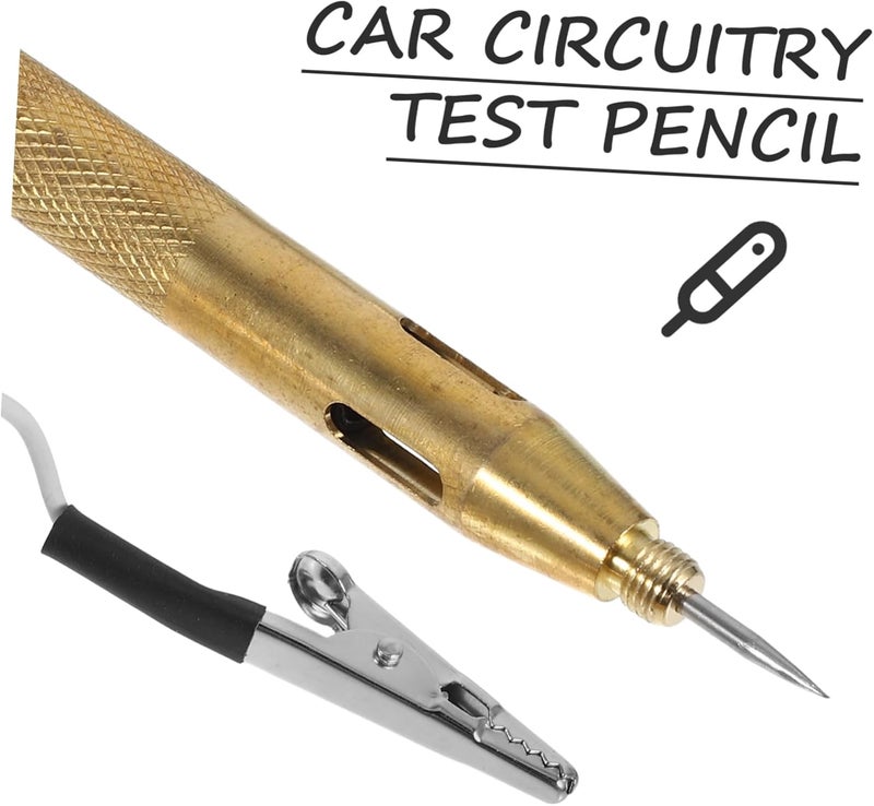 Mobestech Electric Auto Circuit Tester Tool Low Voltage Light Tester for Automotive Wiring Detection Lightweight One-Hand Professional Circuit Testing Device - Image 2