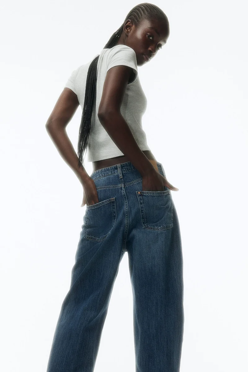 اتش اند ام Barrel High Jeans