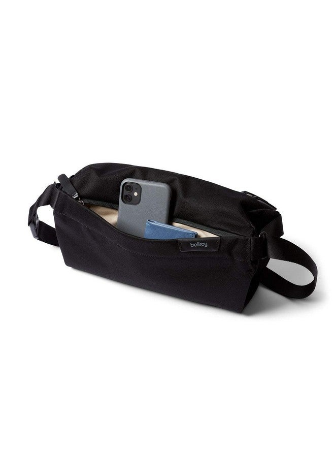 BELLROY Sling Bag (Unisex Compact Crossbody Bag Multiple Compartments Waterresistant Materials Holds Phone Camera & Water Bottle) Melbourne Black - Image 3