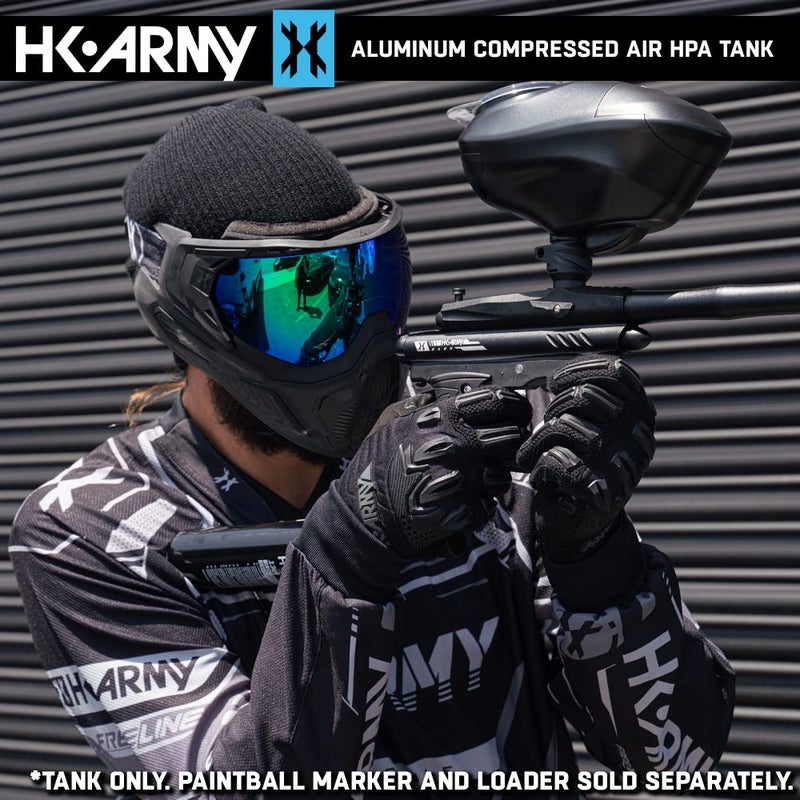 HK Army خزان الهواء المضغوط HK Army 13ci/3000psi لنظام الطلاء مع منظم - أسود - Image 3