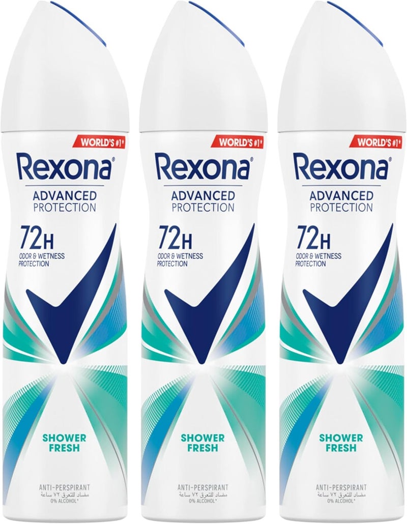 Rexona Women Antiperspirant Deodorant Spray - Shower Fresh - Image 1