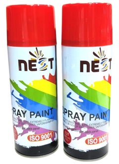 Nest "NEST RED Spray Paint - 400ml, Multipurpose, Fast Drying, High Gloss Finish  - Image 1