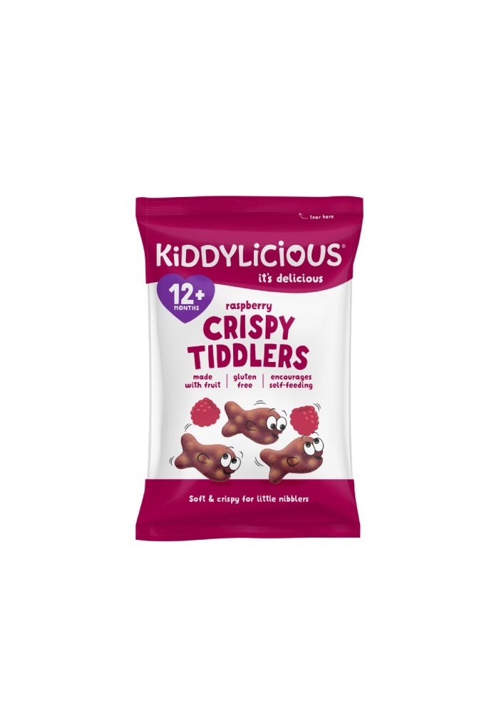 Crispy Tiddlers, Raspberry - 12g, Germany