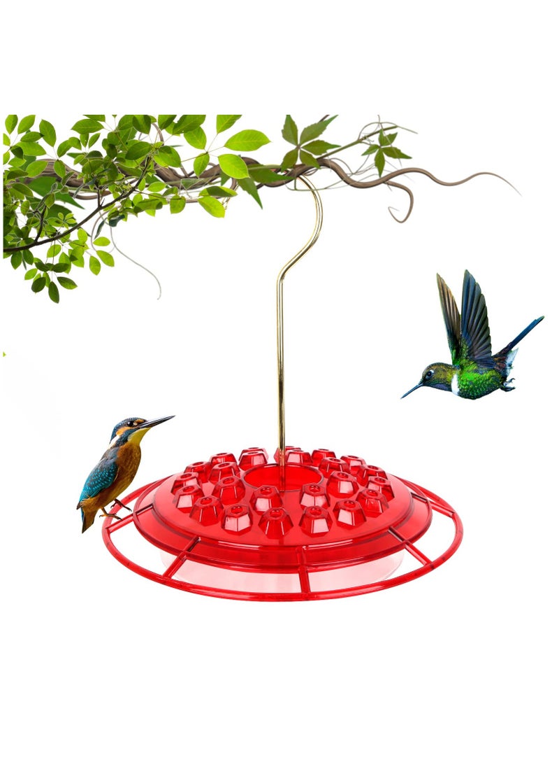 Generic - Hummingbird Feeder with Ant Moat - Outdoor Hanging Feeder with 24 Feeding Ports, Perch, Leak-Proof Design, Easy to Clean and Fill - Perfect for Attracting Hummingbirds in Your Garden. - Image 1