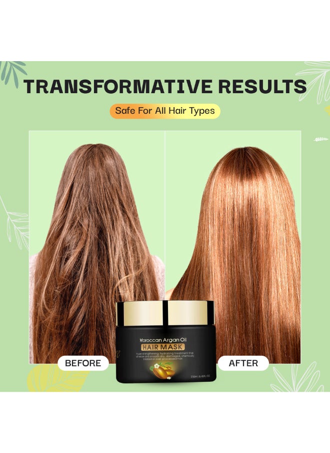 Couture Hair Pro Anti Hair Loss Argan Oil Mask, Scalp Repairing And Hair Regrowth Treatment Infused - 250 ML  - Image 4