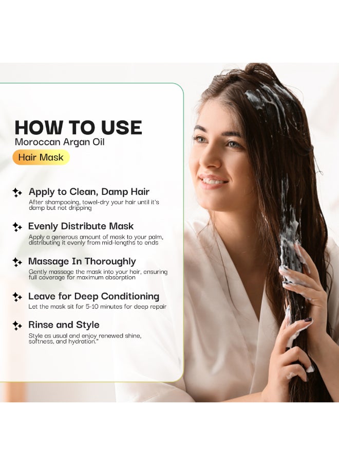 Couture Hair Pro Anti Hair Loss Argan Oil Mask, Scalp Repairing And Hair Regrowth Treatment Infused - 250 ML  - Image 5