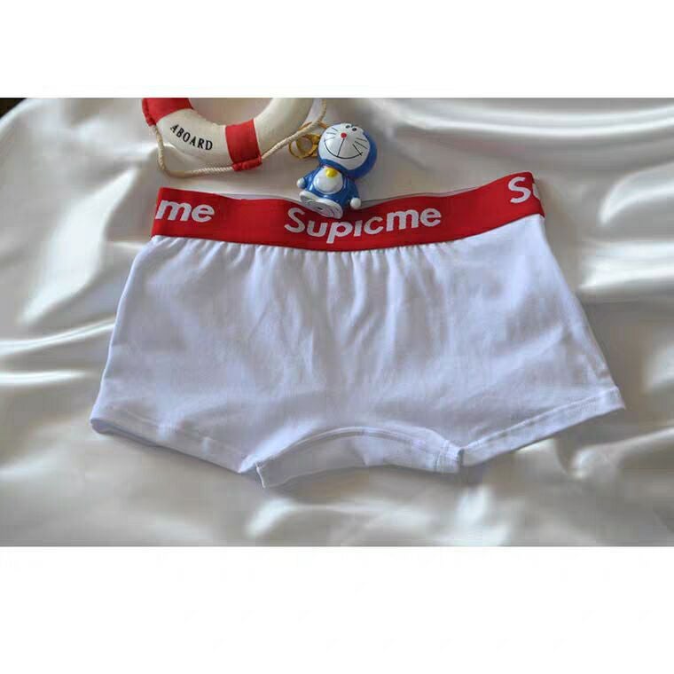Large Size Underwear Unisex Pure Cotton Wide Edge Simple Sports Boxer Briefs Trendy One Piece Drop Shipping - Image 4
