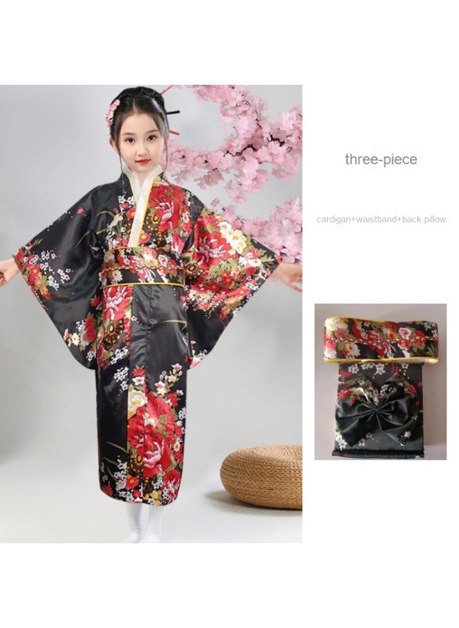 Al Aoyama - Al Aoyama japanese traditional dress kimono robe for kids girls costume - Image 1