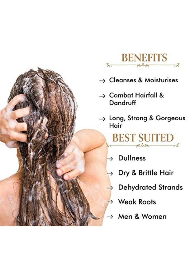 LUSTER Wine Shampoo For Dry And Frizzy Hair | Best Shampoo For Hair Growth | Wine Shampoo For Women & Men | Made With Natural Ingredients (Sulphate & Paraben Free) Pack Of 4 210 Ml Each - Image 4