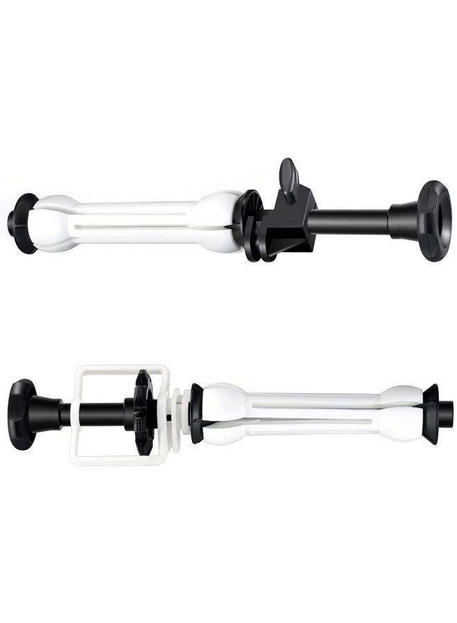 Fotoconic Single Roller Wall/Light Stand Mounting 2-in-1 Manual Background Support System, Including Two Single Hooks, Two Expand Bars, One Chain - Image 5