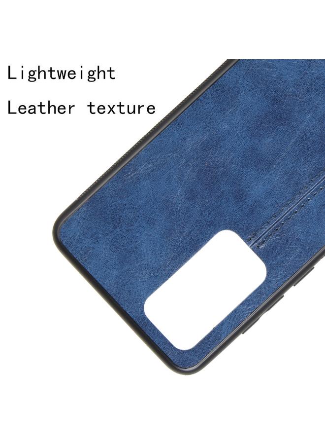 S-TOP Case For Huawei P40 Pro Shockproof Sewing Cow Pattern Skin PC + PU + TPU Case - Image 4