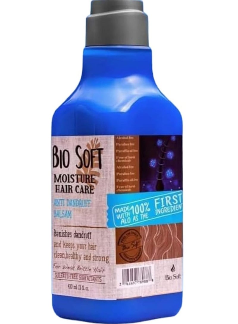 Bio Soft Moisture Hair Care Anti Dandruff Balsam -490 ML - Image 1