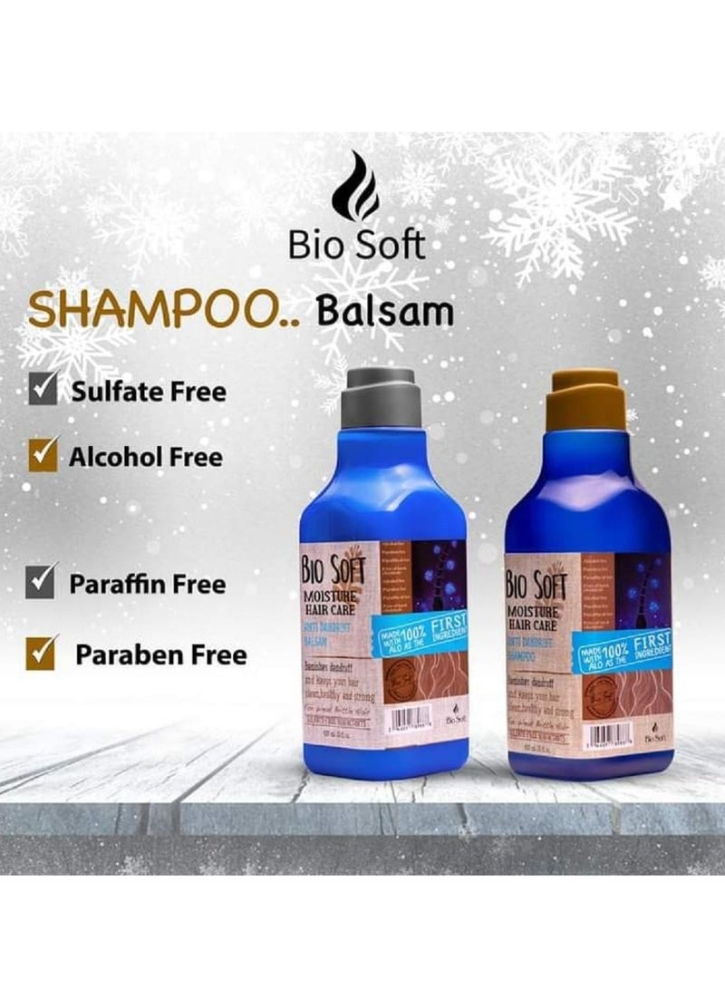 Bio Soft Moisture Hair Care Anti Dandruff Balsam -490 ML - Image 2