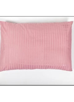 Rezlan UAE - Solid Striped Pillowcases set - 2x Pillowcases 50 x 75 cm - soft pillow covers (Pink) - pzsku/Z3AC0853883886D110EA4Z/45/_/1737647586/0af66ea5-8097-4ca4-b6e3-ea9d6c32a3d5