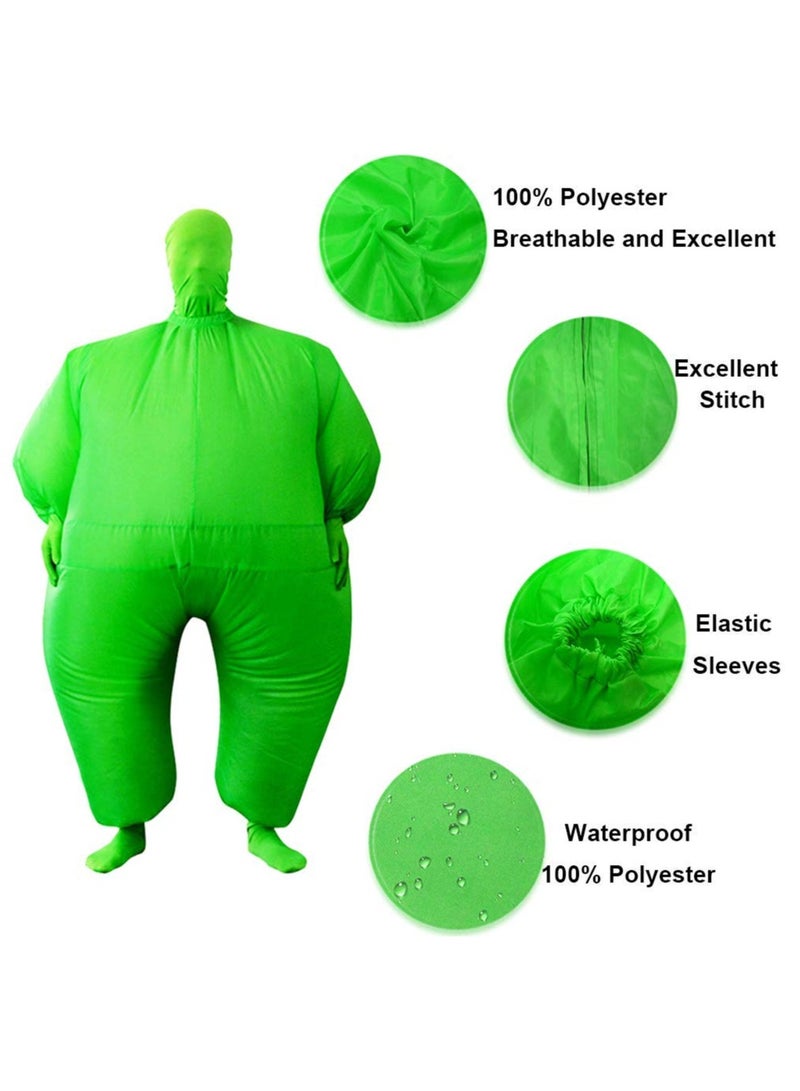 Masquerade Inflatable Costume, Air Blow up Costumes Jumpsuit Suit - Image 3