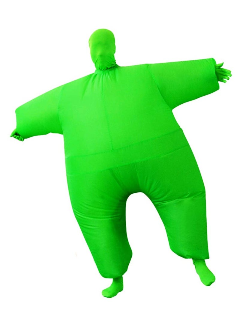Masquerade Inflatable Costume, Air Blow up Costumes Jumpsuit Suit - Image 1