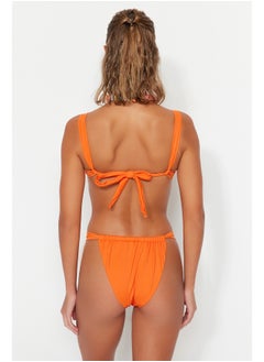 trendyol Pomegranate Blossom Tunnel High Leg Bikini Bottom TBESS23BA00187  - Image 3