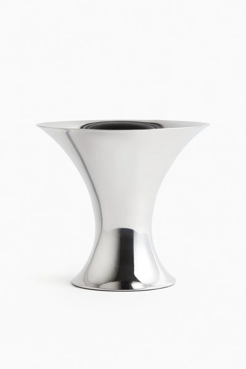H&M Stainless steel vase