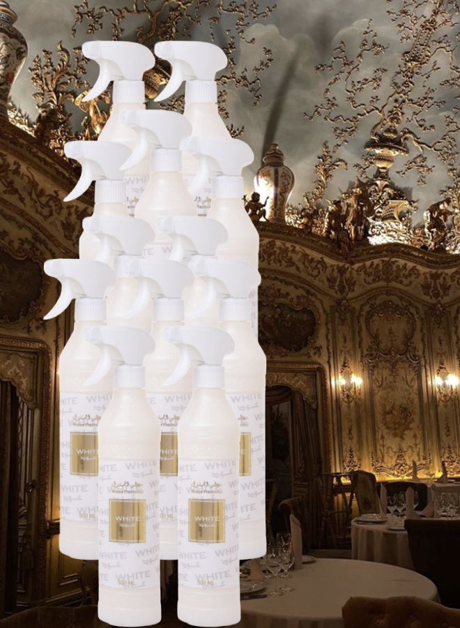 Banafa 12 Pieces White Oud House Freshener 500ML - Image 1