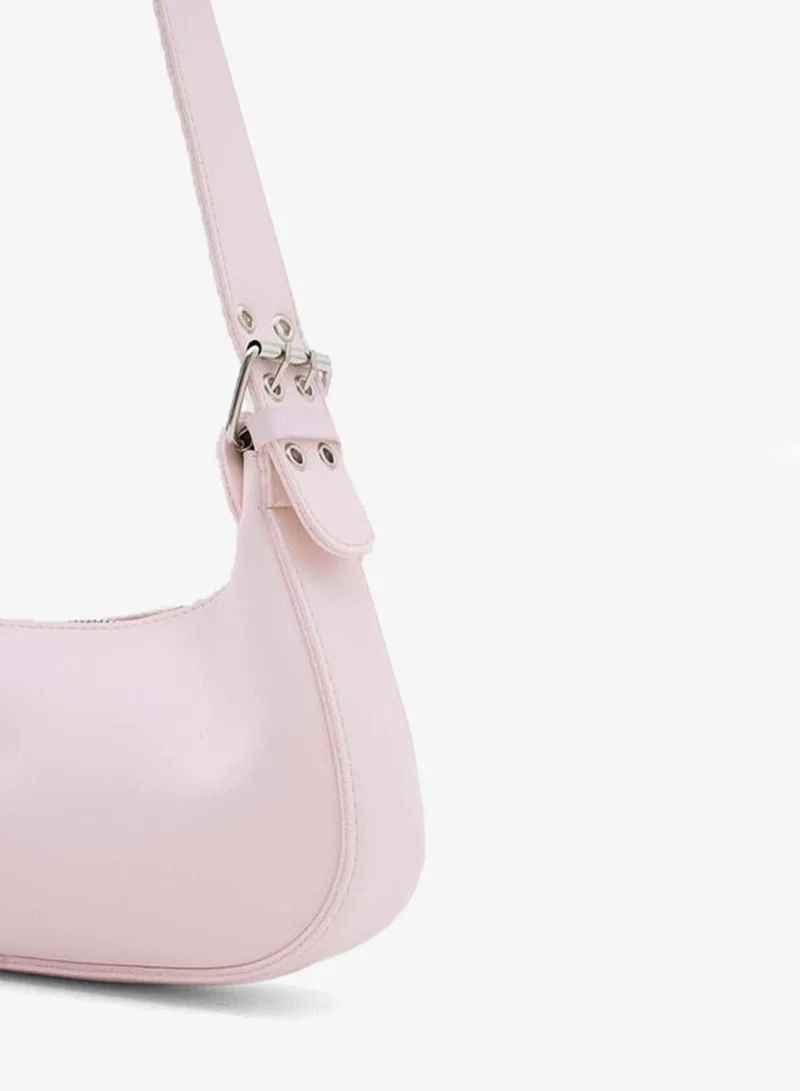 Shule Bags Muse Oval Baget Pink Powder Bag