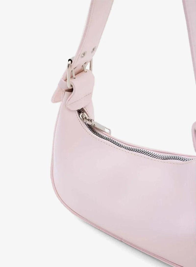 Shule Bags  Muse Oval Baget Pink Powder Bag for Women | Best Price UAE