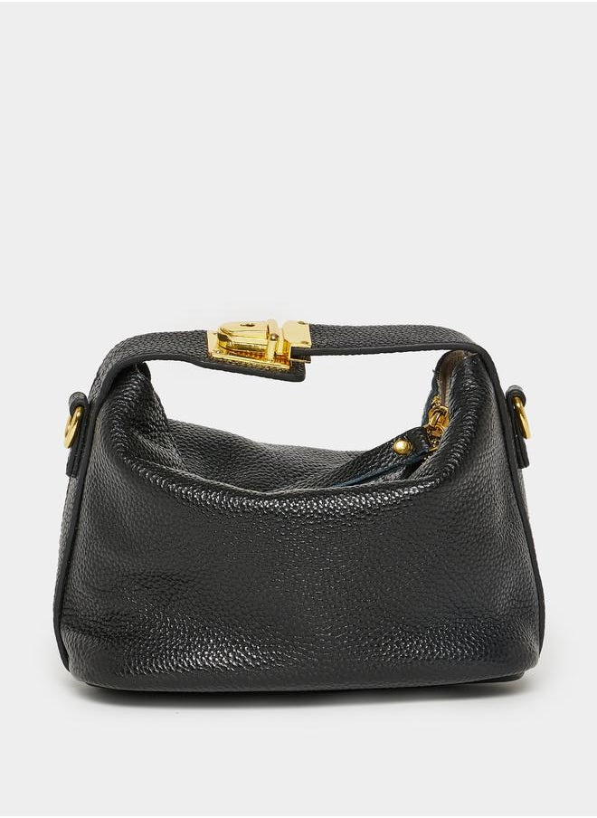 Styli Styli Textured Crossbody Bag with Adjustable Strap  - Image 2