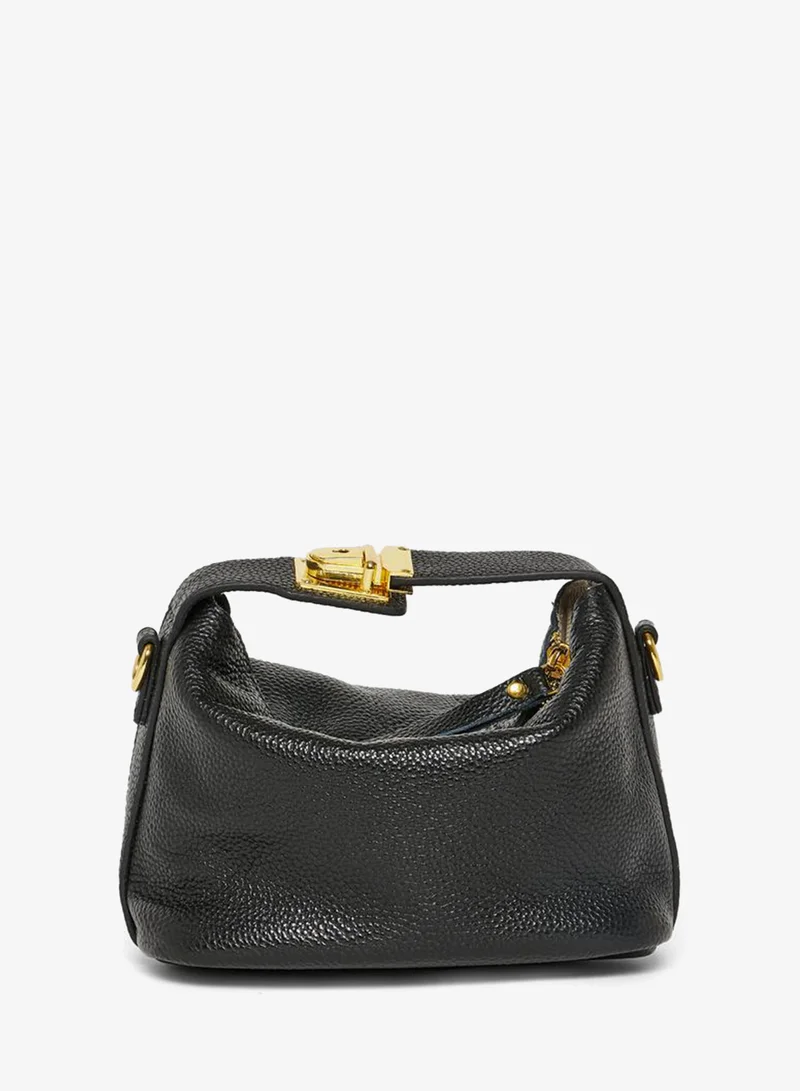 Styli Styli Textured Crossbody Bag with Adjustable Strap