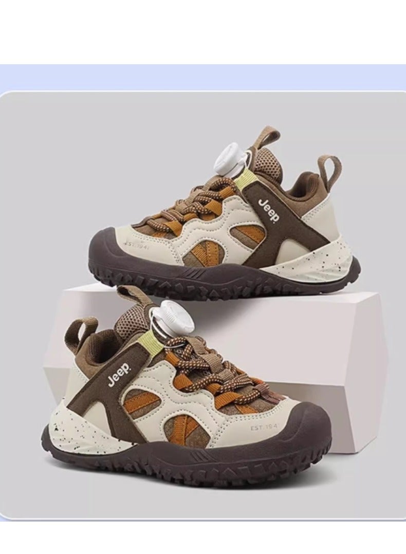 Jeep KIDS Children's Mesh Soft Sole Lightweight Anti Slip Running Shoes - Image 4