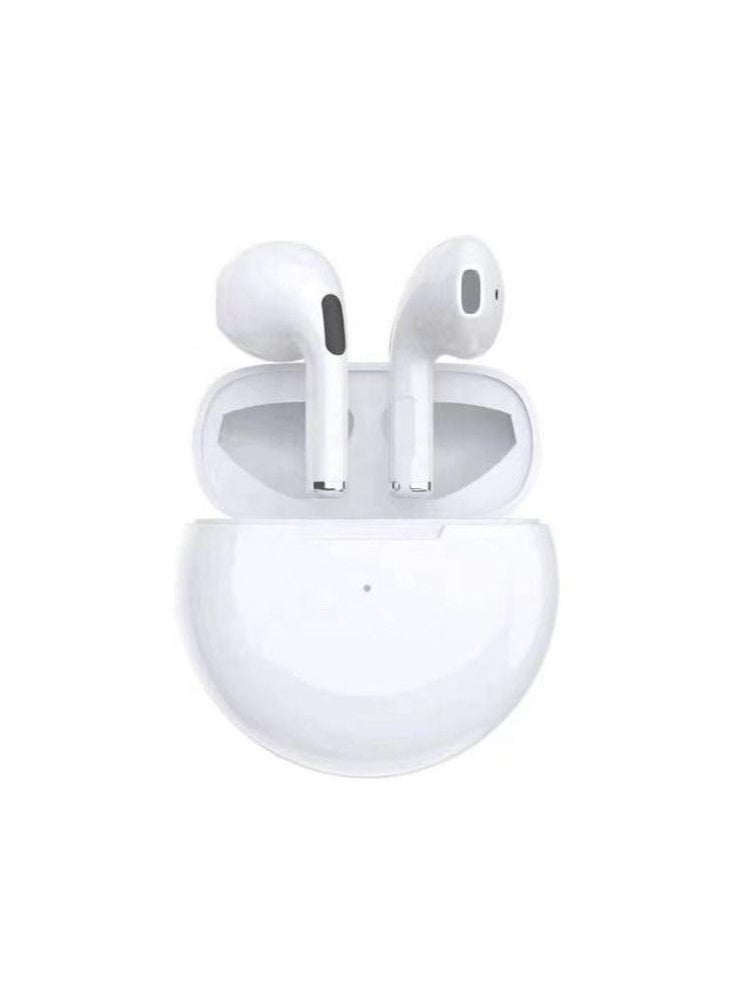 Haino Teko Air-12 Mini Size Wireless Earphones White - Image 1