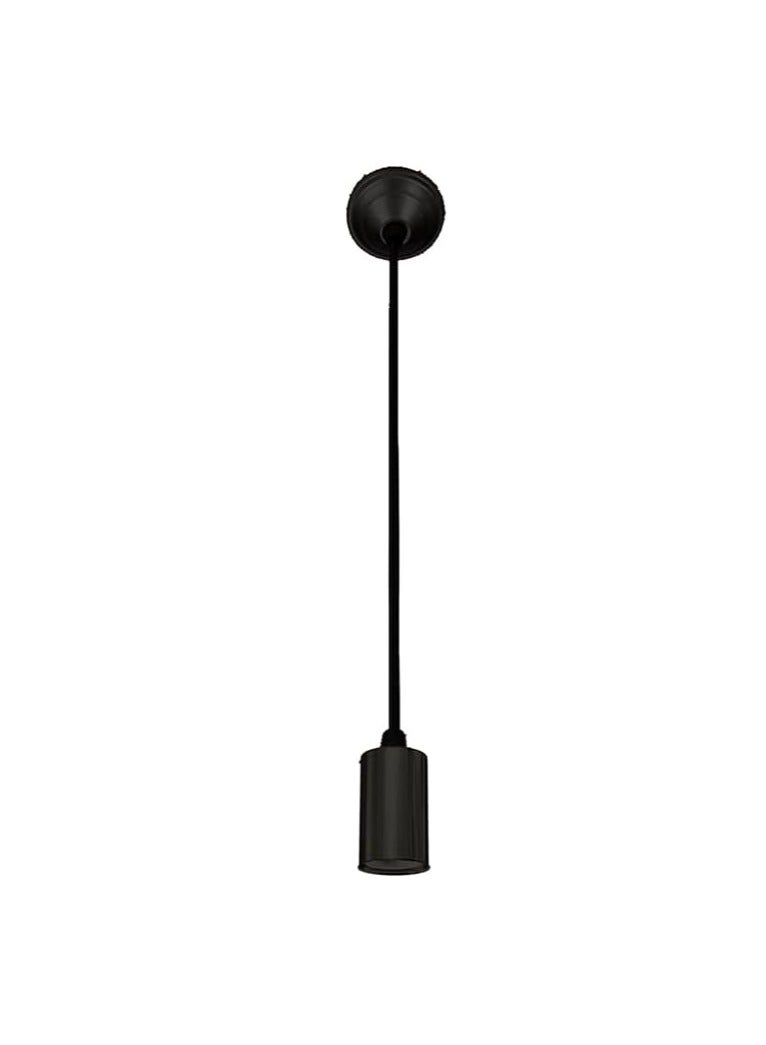 Simple Wire Pendant Light Black for Ceiling With Metal Base  - Image 2