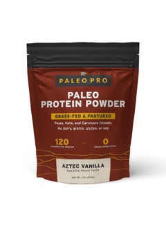 PaleoPro Protein Powder Grass-Fed, Pastured, Cage-Free Protein | Gluten Free, Dairy Free. No Sugar, Soy, Grains or Net Carbs | Paleo & Keto Friendly - Aztec Vanilla, 15 Servings - pzsku/Z3AC1596AF0200FFB1EE8Z/45/_/1715611625/bfb09dfc-f8c0-4613-b201-9906a6abf271