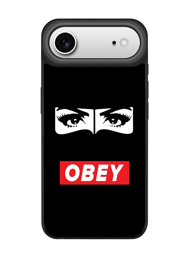 Stylizedd iPhone Air Case, [Compatible with MagSafe] Slim Magnetic cover Phone Case iPhone Air -Obey Habibti - Image 1