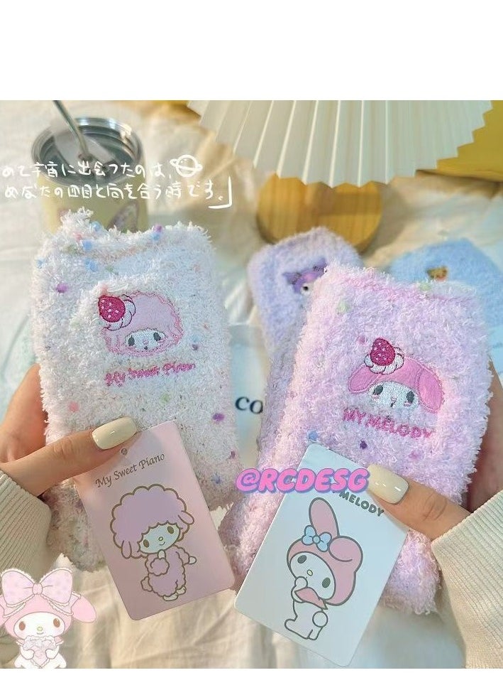 Generic 5 pairs of Japanese Kuromi Hello Kitty cartoon children's socks  - Image 4