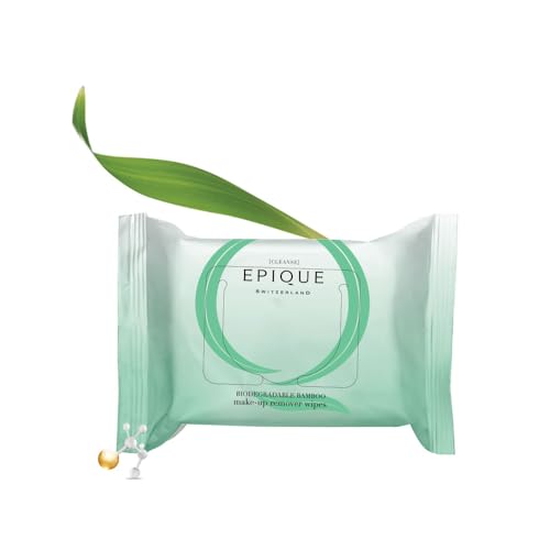 Epique Your Post-Makeup & Night-time Skin Saviour with EPIQUE BIODEGRADABLE BAMBOO MAKEUP REMOVER WIPES - Image 1